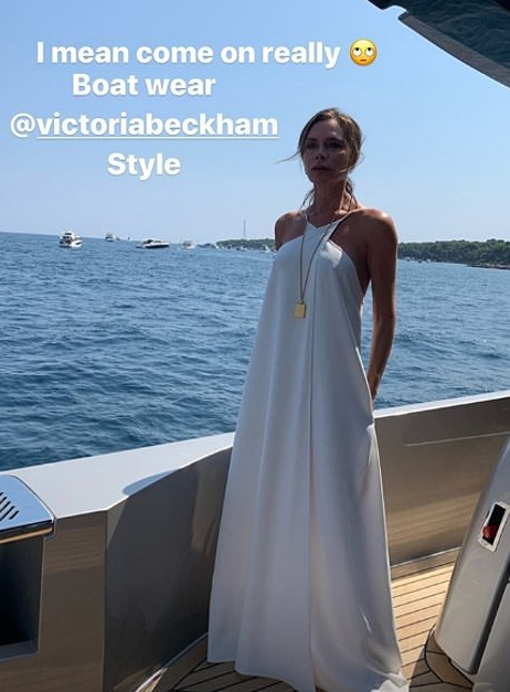 david beckham  victoria beckham elton john  french riviera  Meghan and Harry  the Beckhams