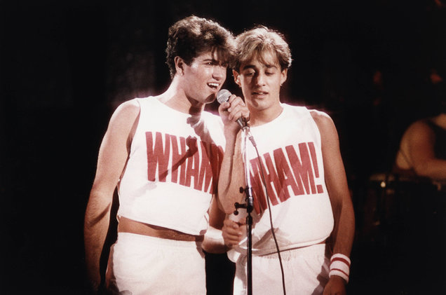 Last Christmas George Micheal and Andrew Ridgeley Wham! 
