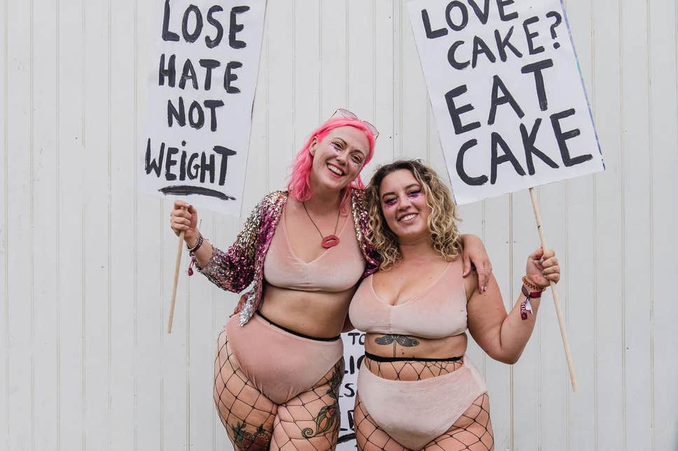 Anti Diet Riot Club body positivity  fatphobia 